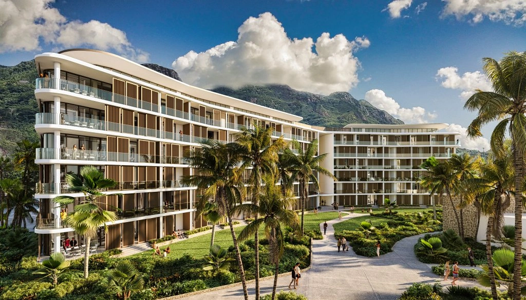 Seychelles में 58 m² का धूप से भरा अपार्टमेंट
