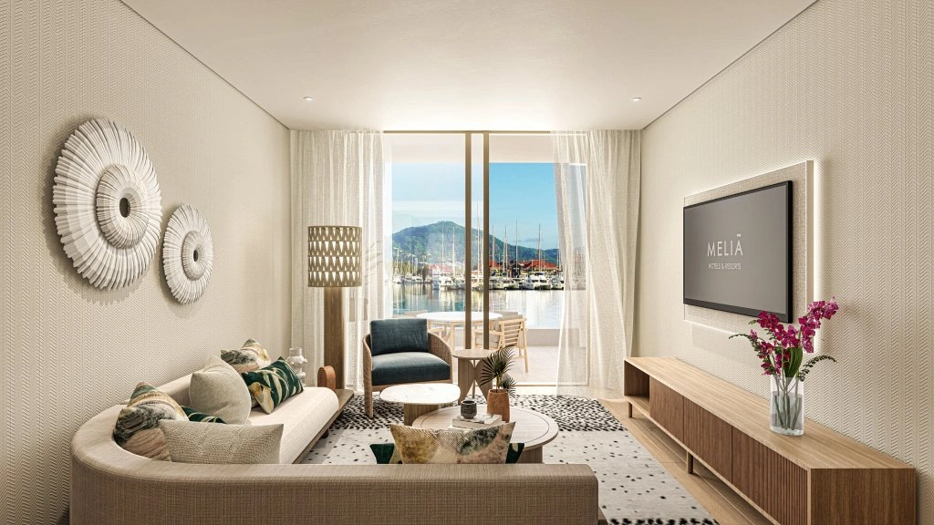 Seychelles में 58 m² का धूप से भरा अपार्टमेंट