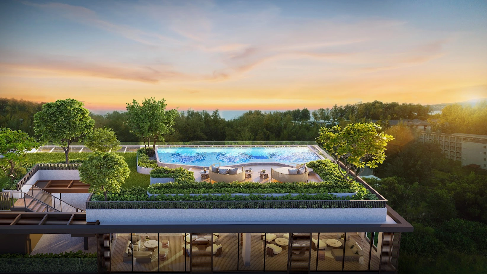 Modern apartment in Phuket, Thailand