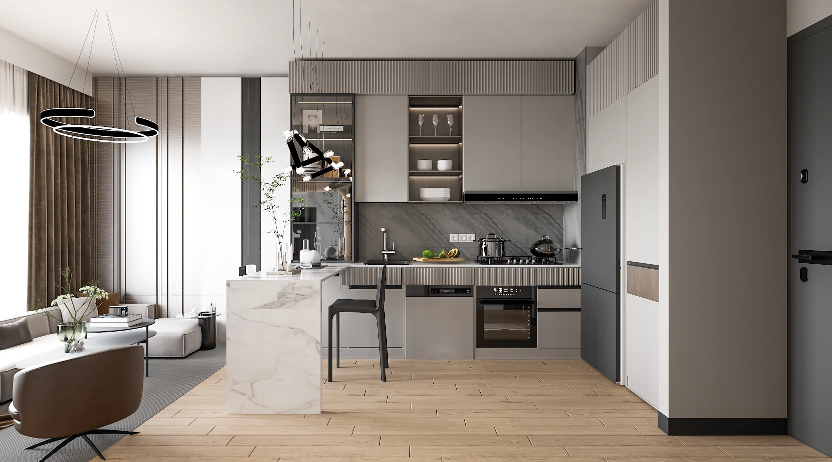 شقة مشرقة في إسطنبول، تركيا