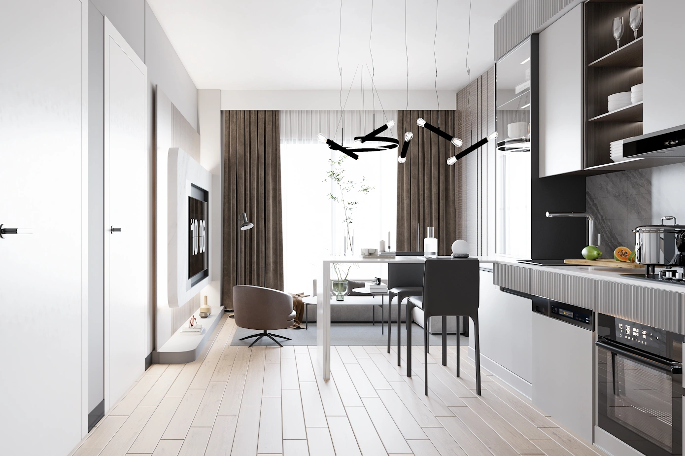 شقة مشرقة في إسطنبول، تركيا