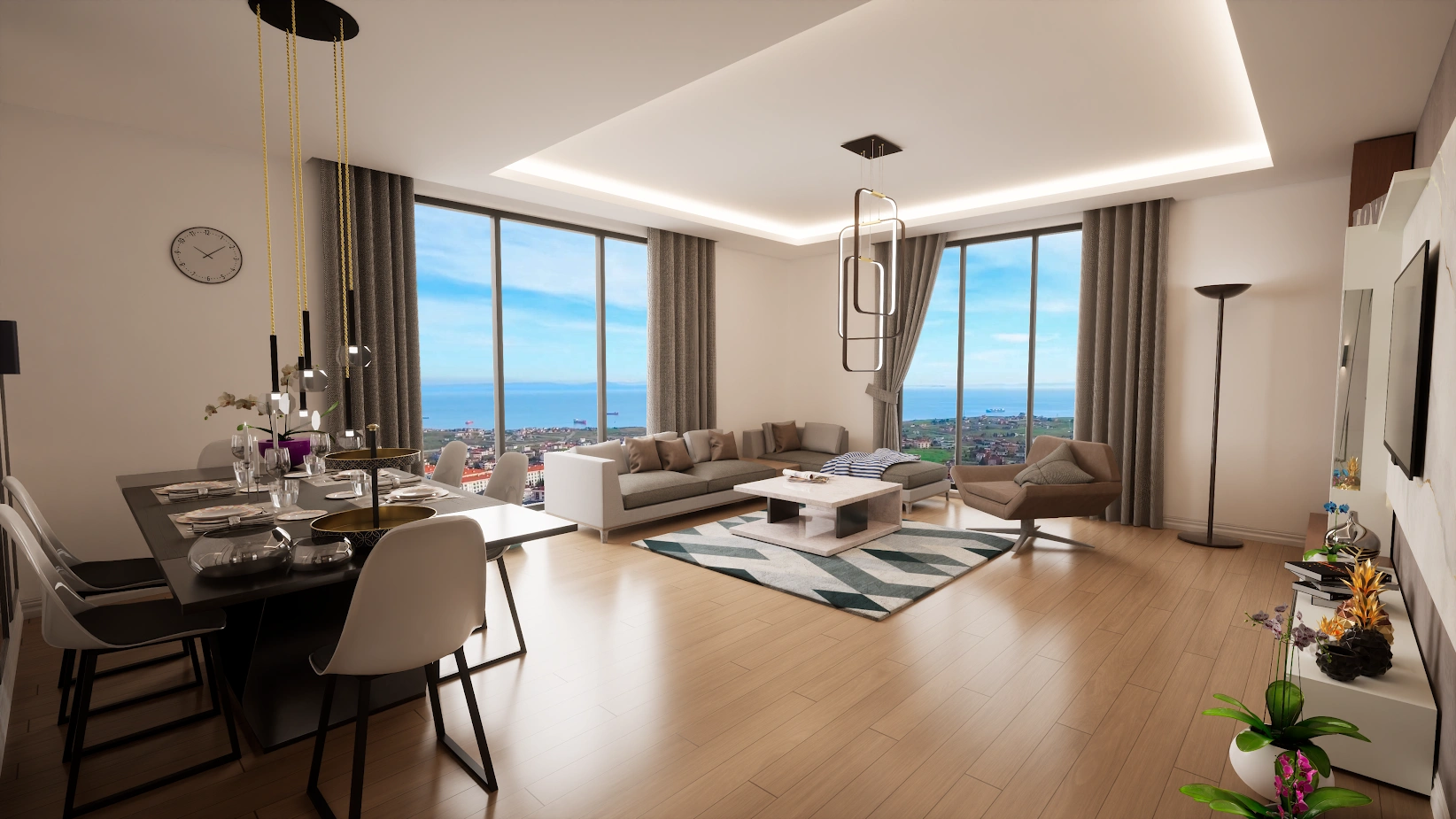 Sea-view apartment in Istanbul, Turkey