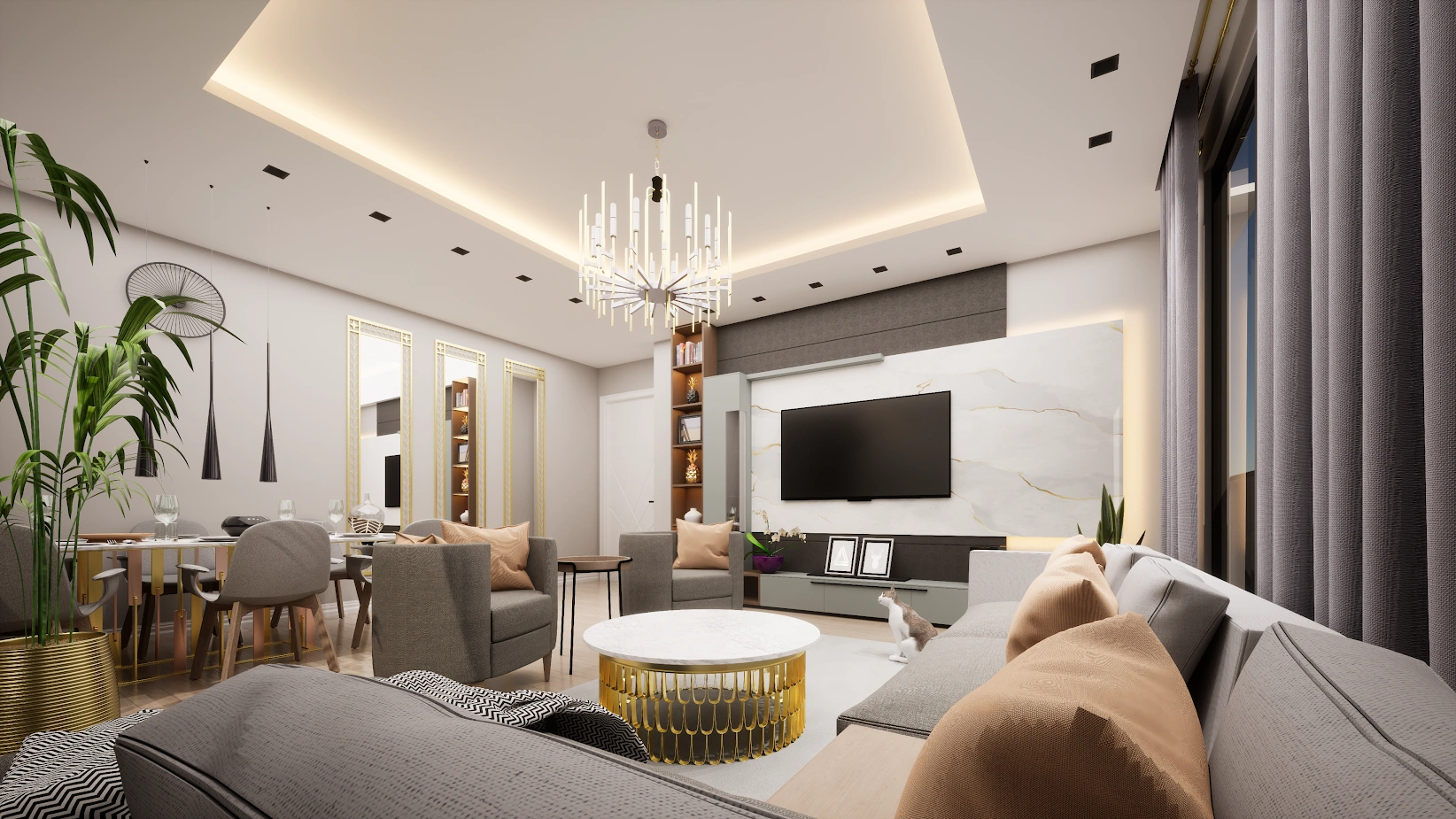 Sea-view apartment in Istanbul, Turkey