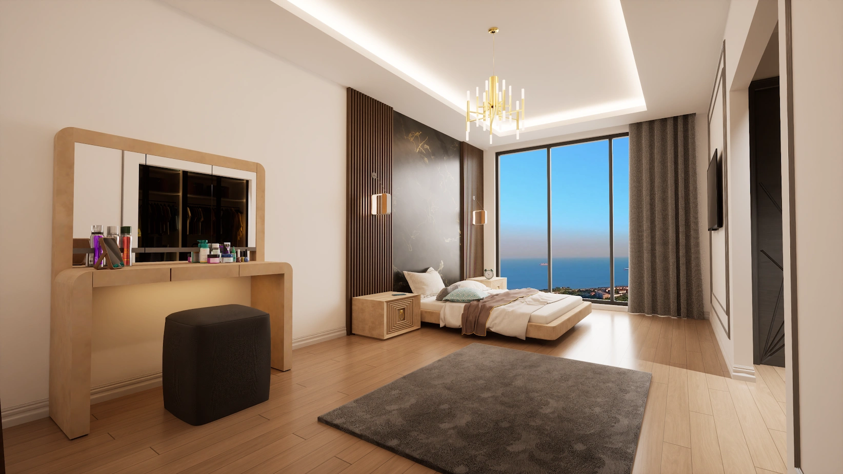 Sea-view apartment in Istanbul, Turkey