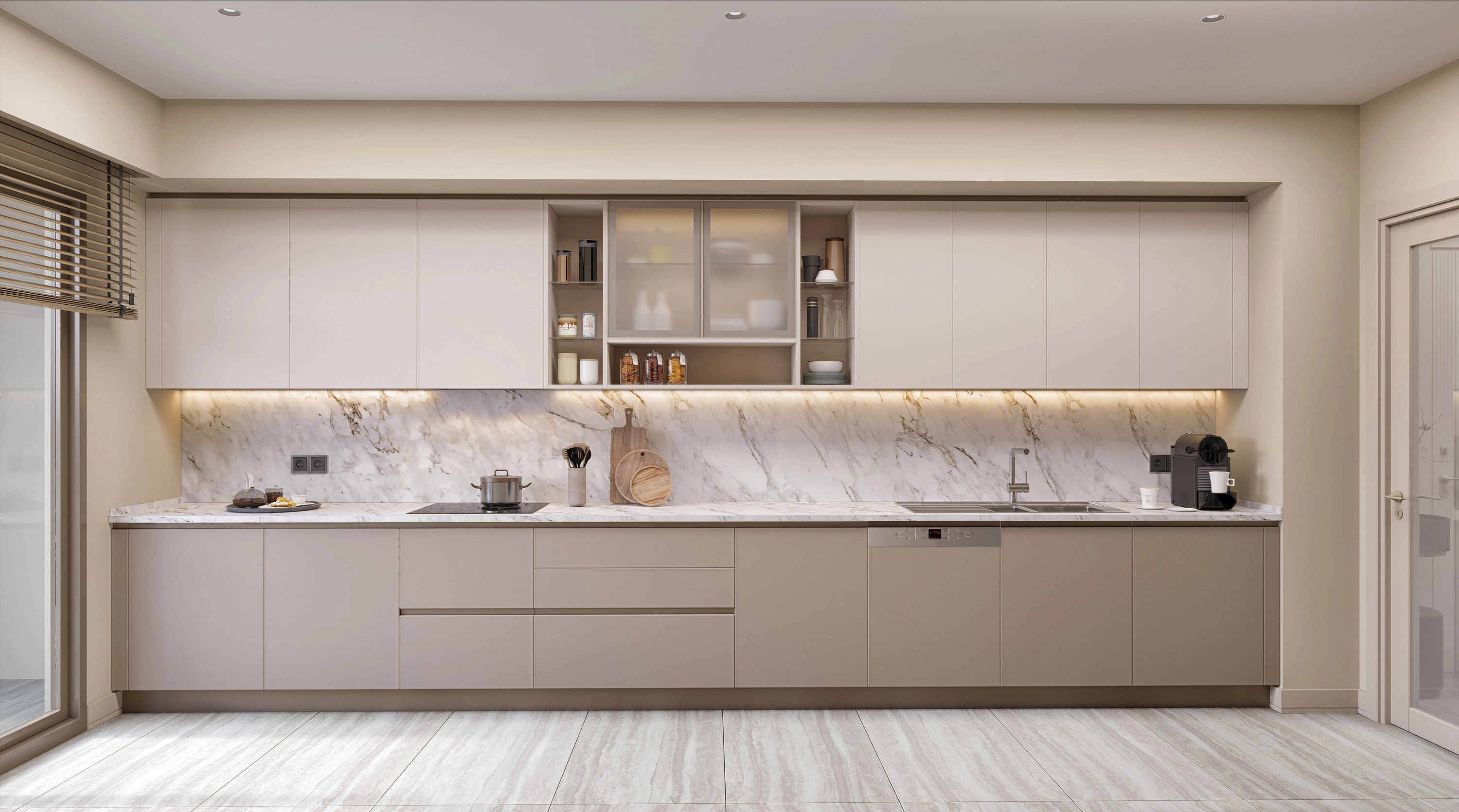 آپارتمان با چشمانداز دریا در استانبول، ترکیه