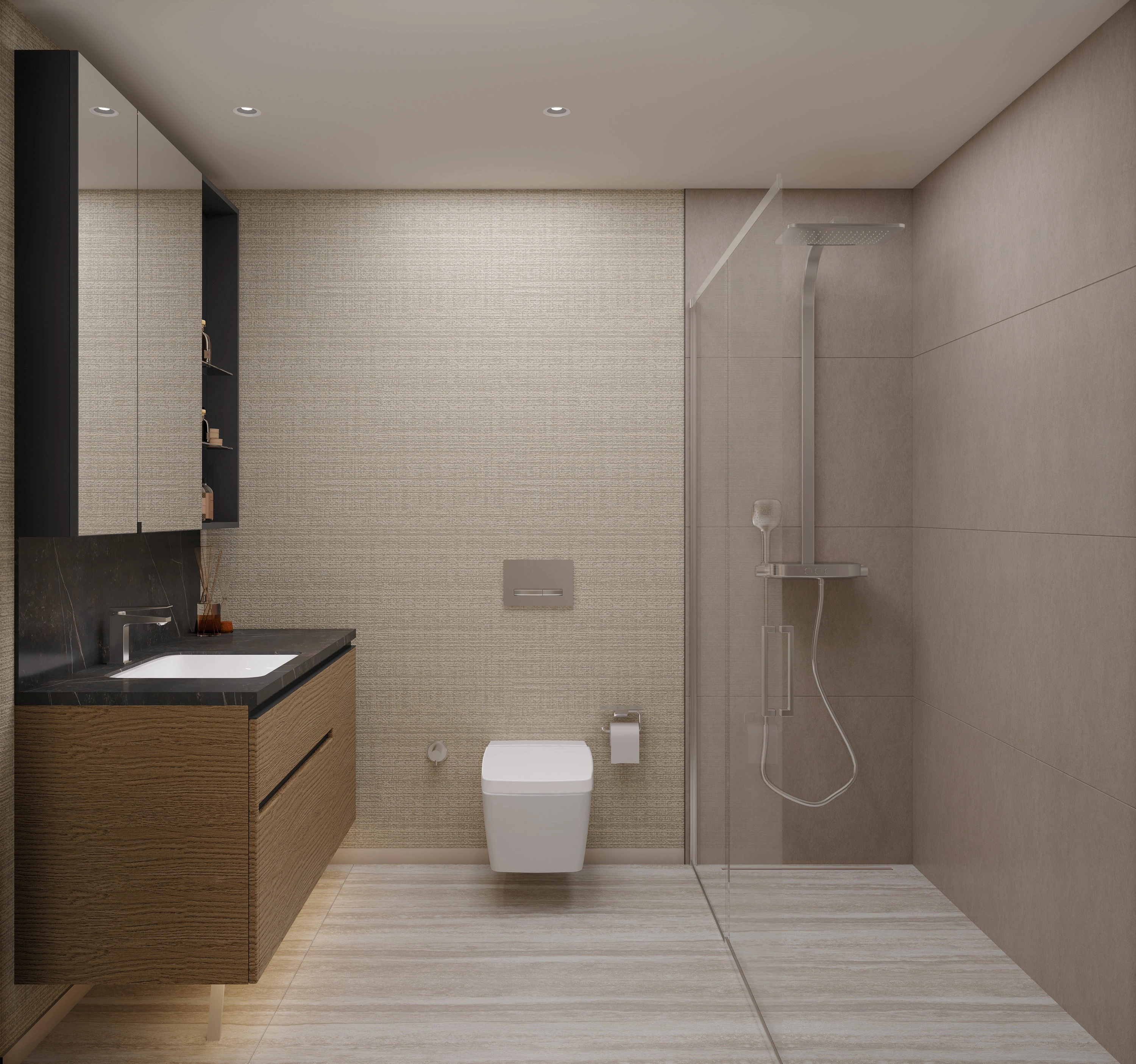 آپارتمان با چشمانداز دریا در استانبول، ترکیه