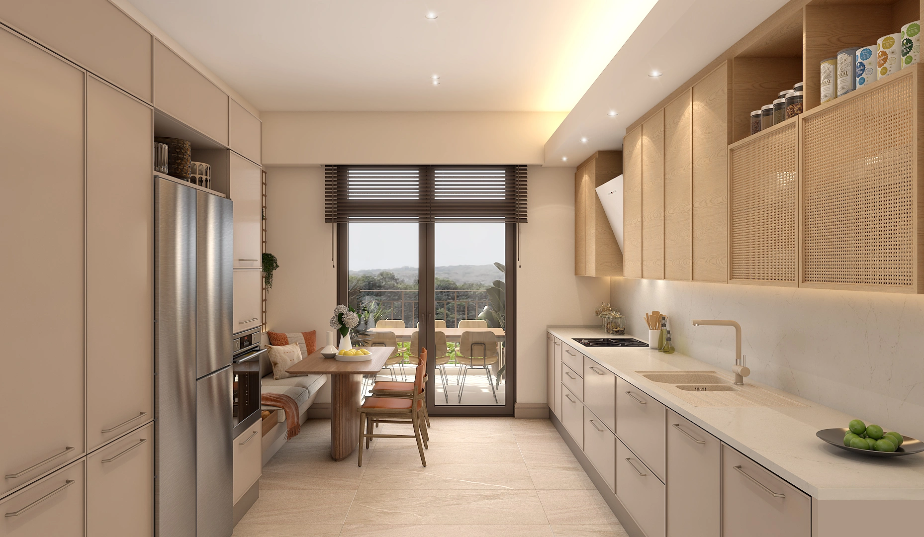 شقة فاخرة مع بستان في إسطنبول، تركيا