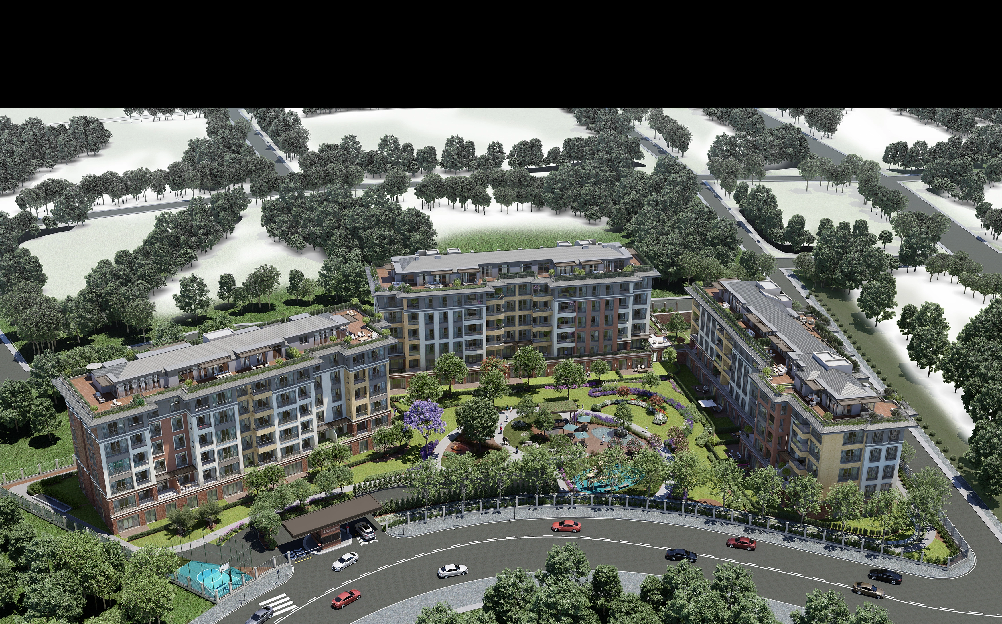 شقة حديثة بإطلالة بانورامية في إسطنبول، تركيا