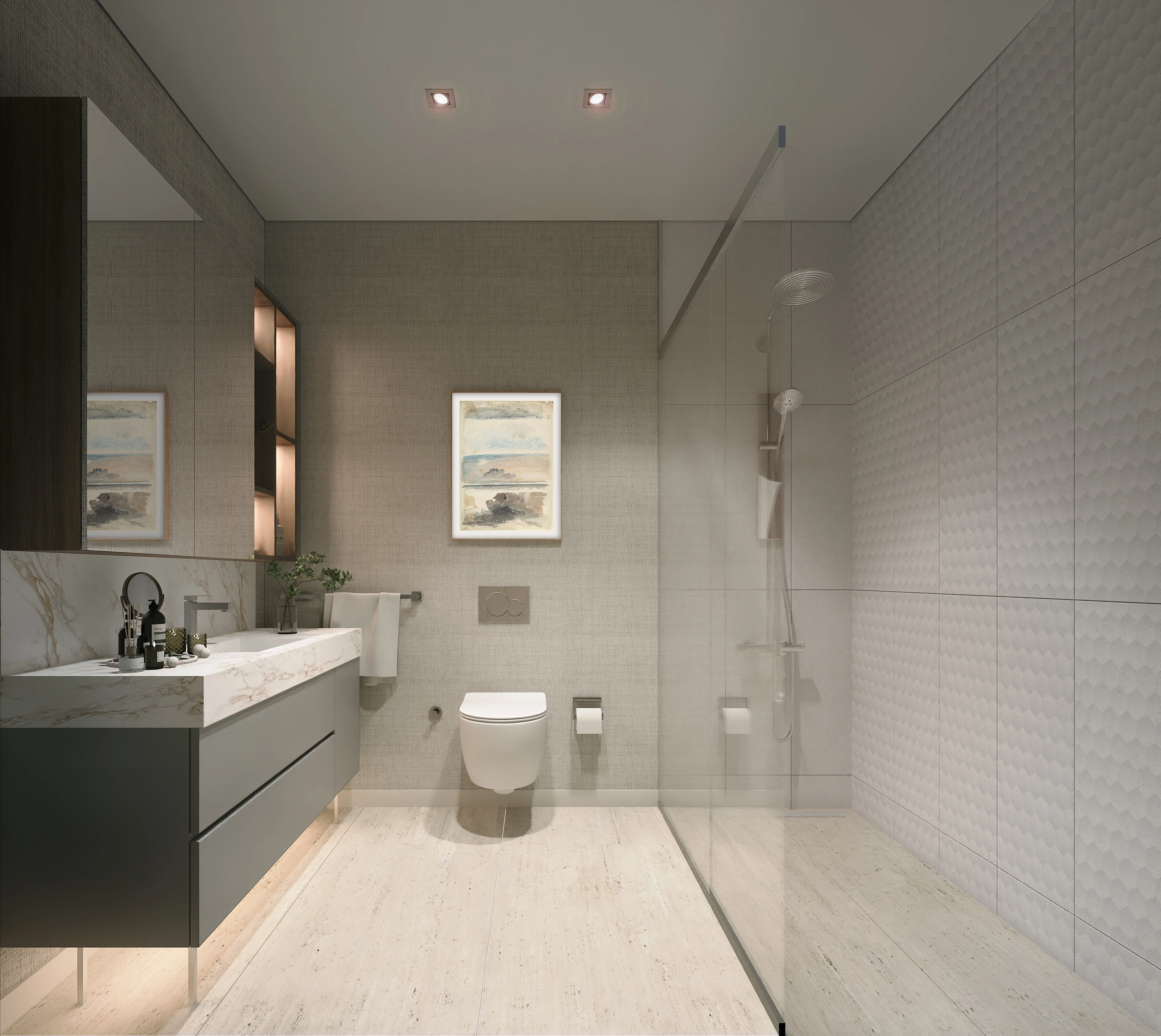 شقة حديثة بإطلالة بانورامية في إسطنبول، تركيا