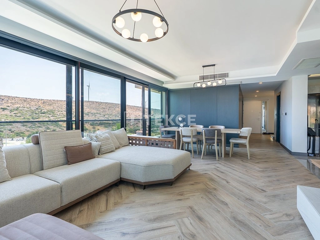 فيلا فسيحة من 5 غرف نوم في تشيشمي، تركيا