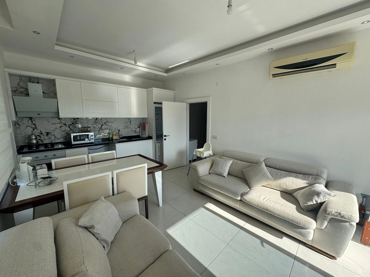 अलान्या, तुर्की में धूप भरा 1‑बेडरूम अपार्टमेंट