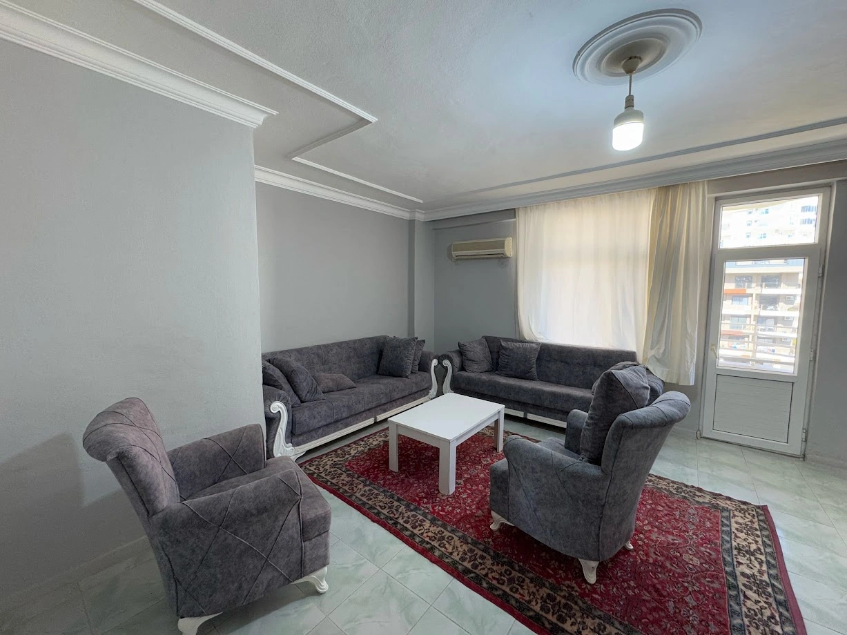 2-बेडरूम अपार्टमेंट, फर्नीचर सहित, अलान्या