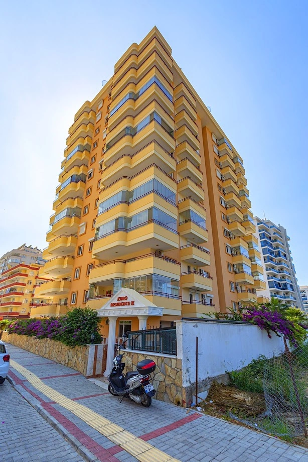 अलान्या में बगीचे वाला 2-बेडरूम अपार्टमेंट