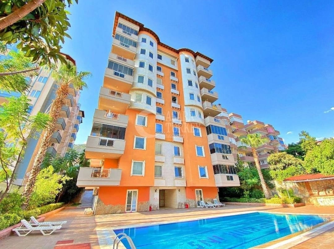 अलान्या में लिफ्ट के साथ 2-बेडरूम अपार्टमेंट