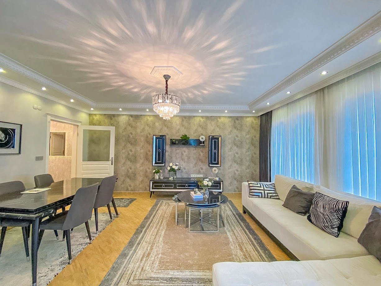 Alanya में वीडियो निगरानी के साथ 2+1 अपार्टमेंट