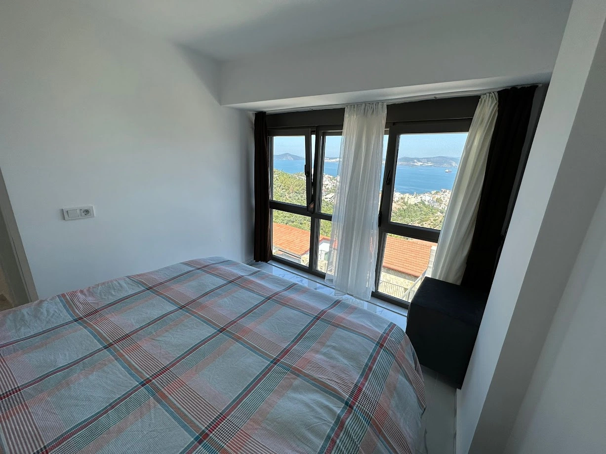 فيلا 3 غرف نوم بإطلالة على البحر في ألانيا، تركيا