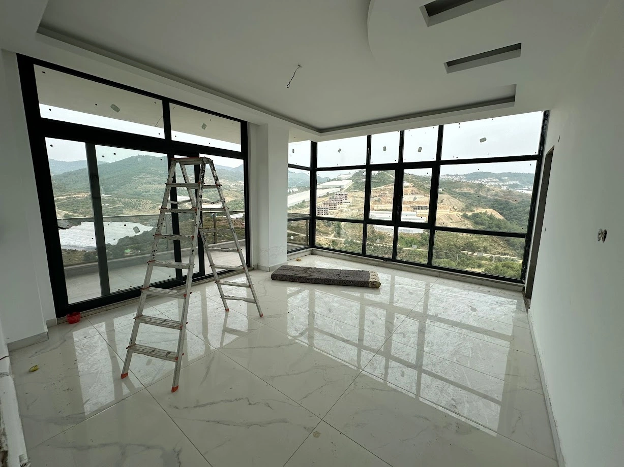 अलान्या में 300 m² बगीचे वाली विला