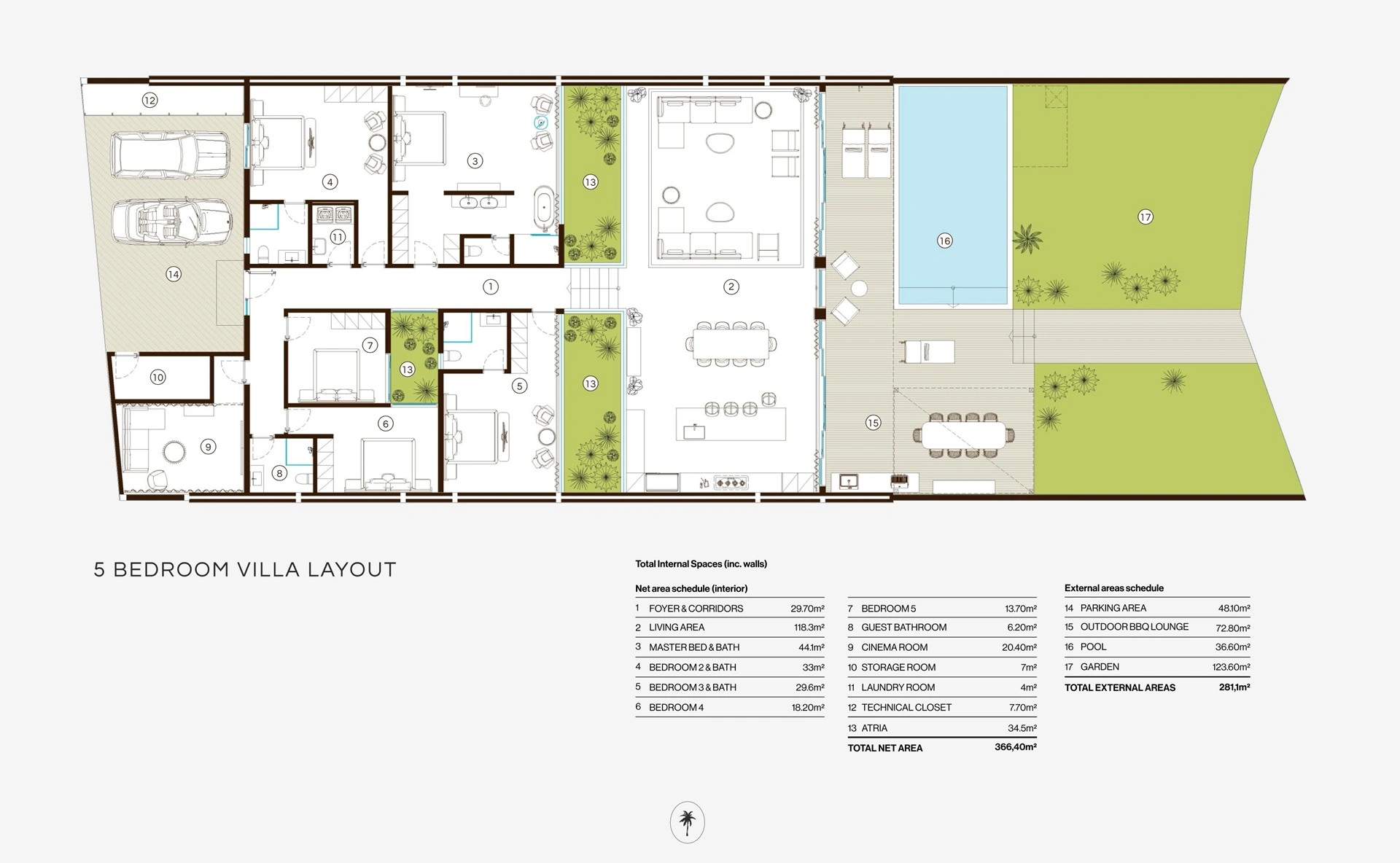 Вилла 7+1 для семьи на Занзибаре, Танзания