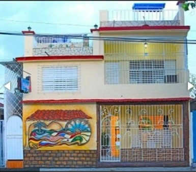 Modern house in Santiago de Cuba, Cuba