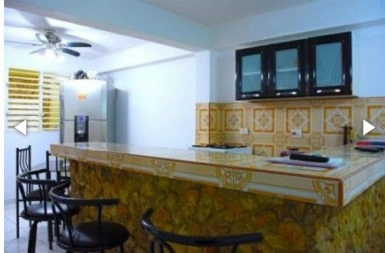 Modern house in Santiago de Cuba, Cuba