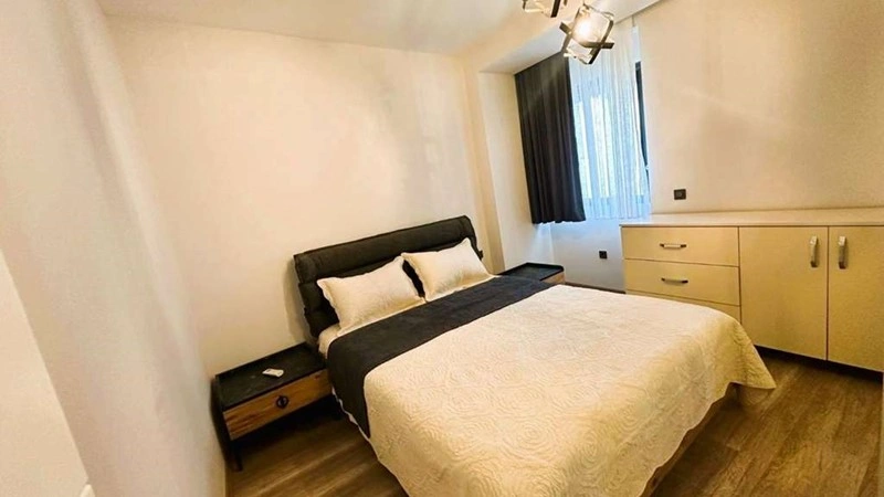 मर्मारिस, तुर्की में 55 मी² का सुसज्जित समुद्र किनारे अपार्टमेंट