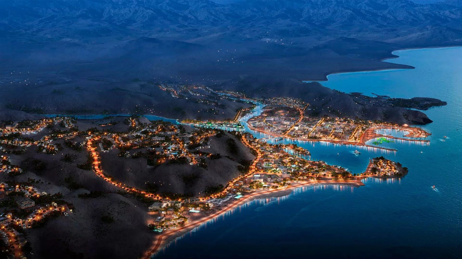 Spacious 117 m2 apartment with a view of the Gulf of Oman