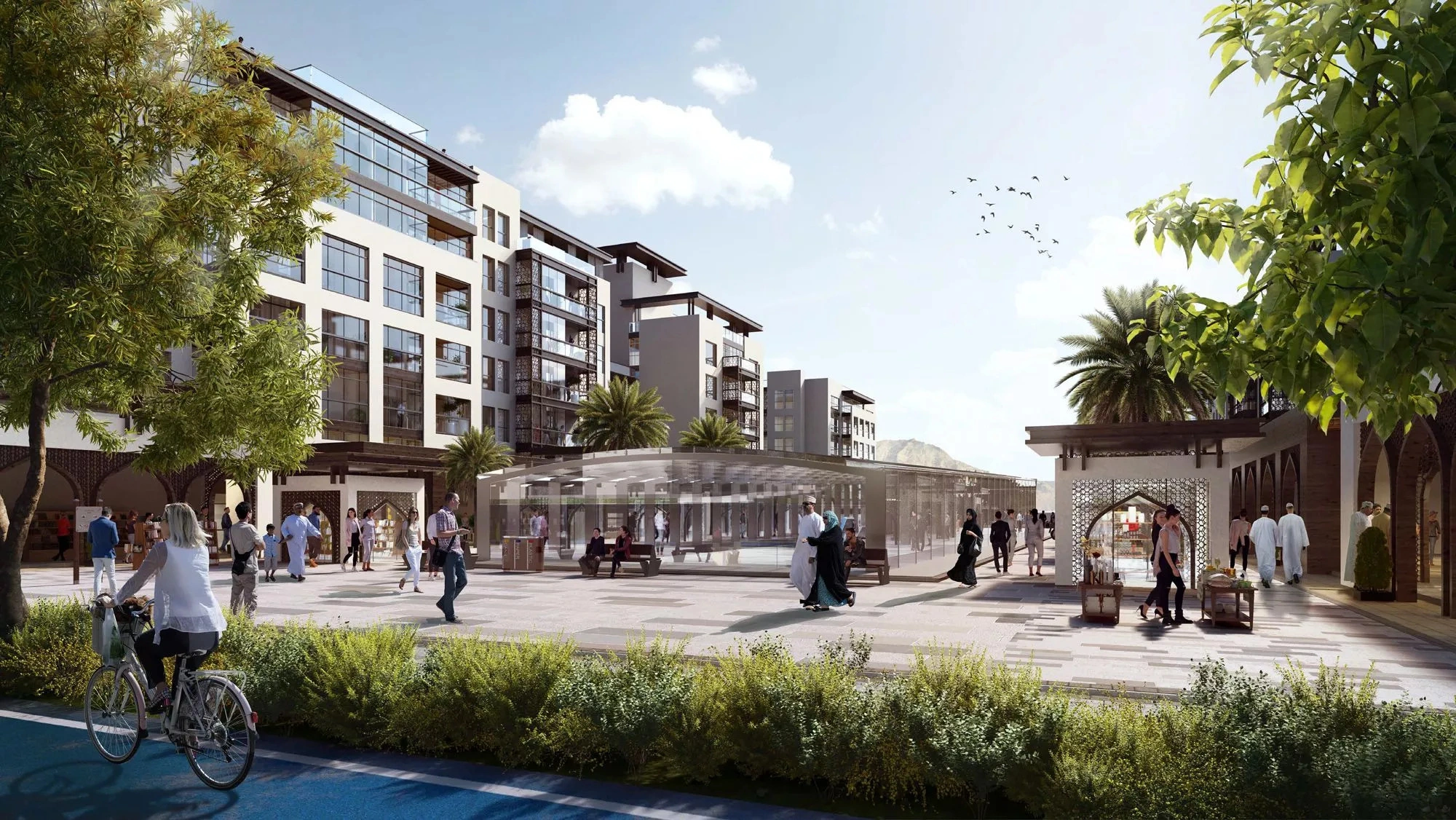 Apartamentos costeros 2+1 cerca de la capital Muscat