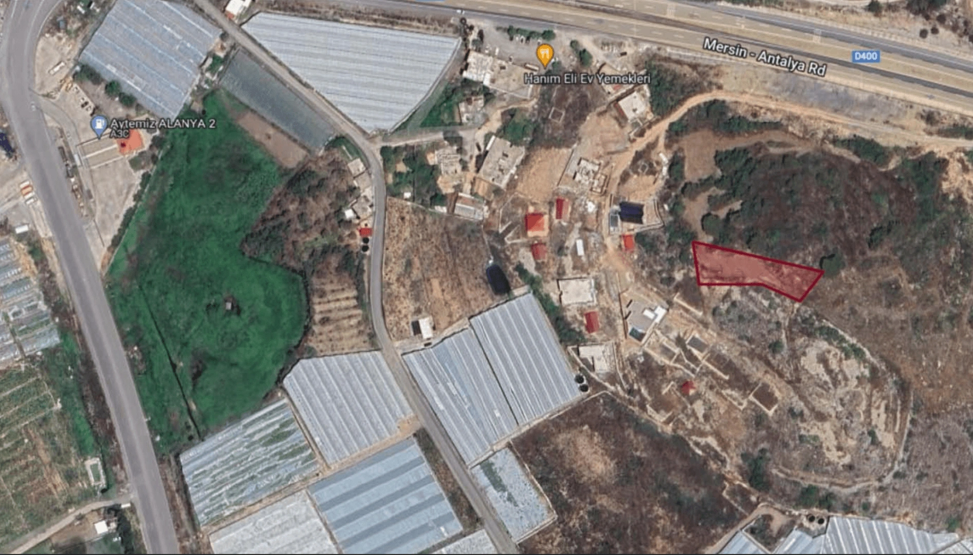 Plots for construction of apartments and villas in Yeşilez