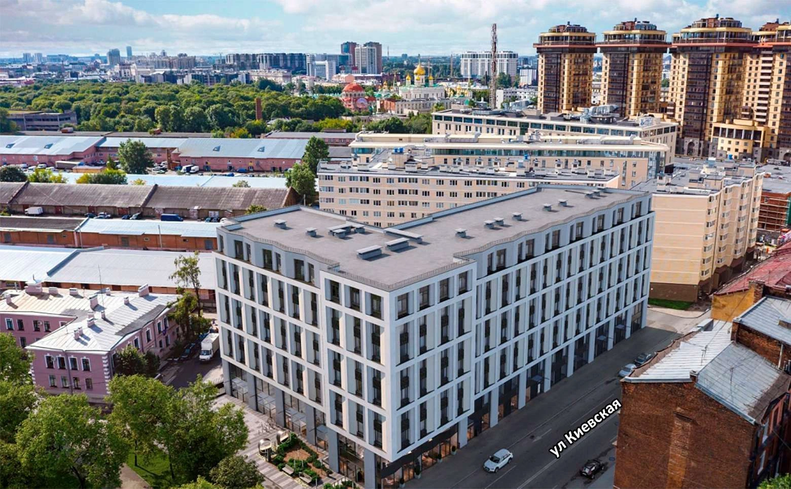 Business class apart-hotel in Moscow district of SPb