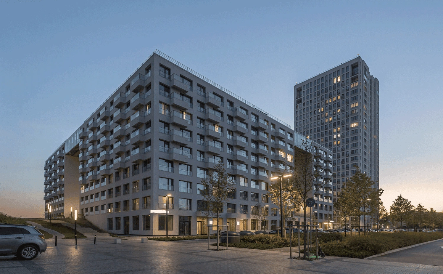 Residential complex in the Oktyabrsky district