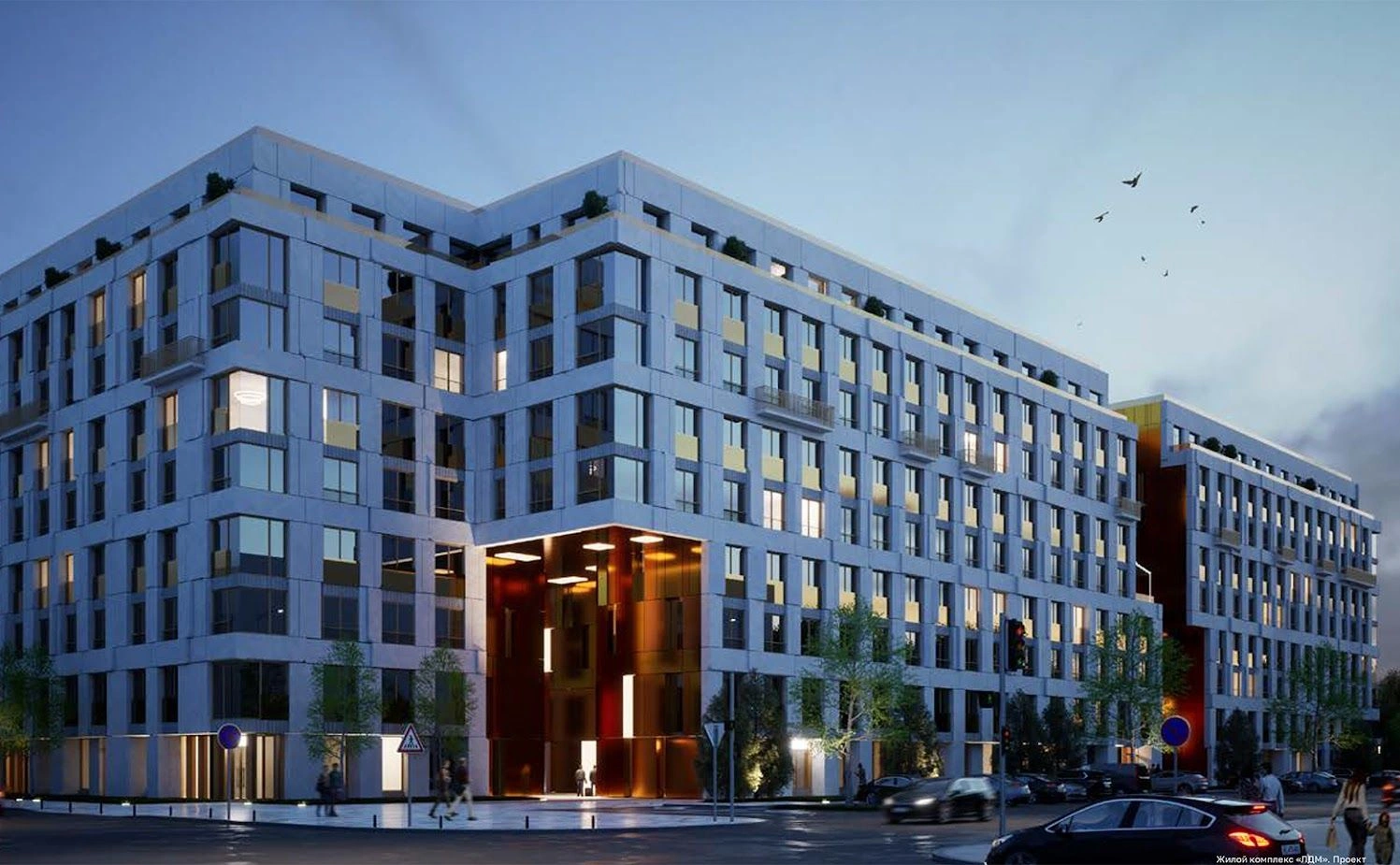 A premium residential complex Aptekarsky Islan