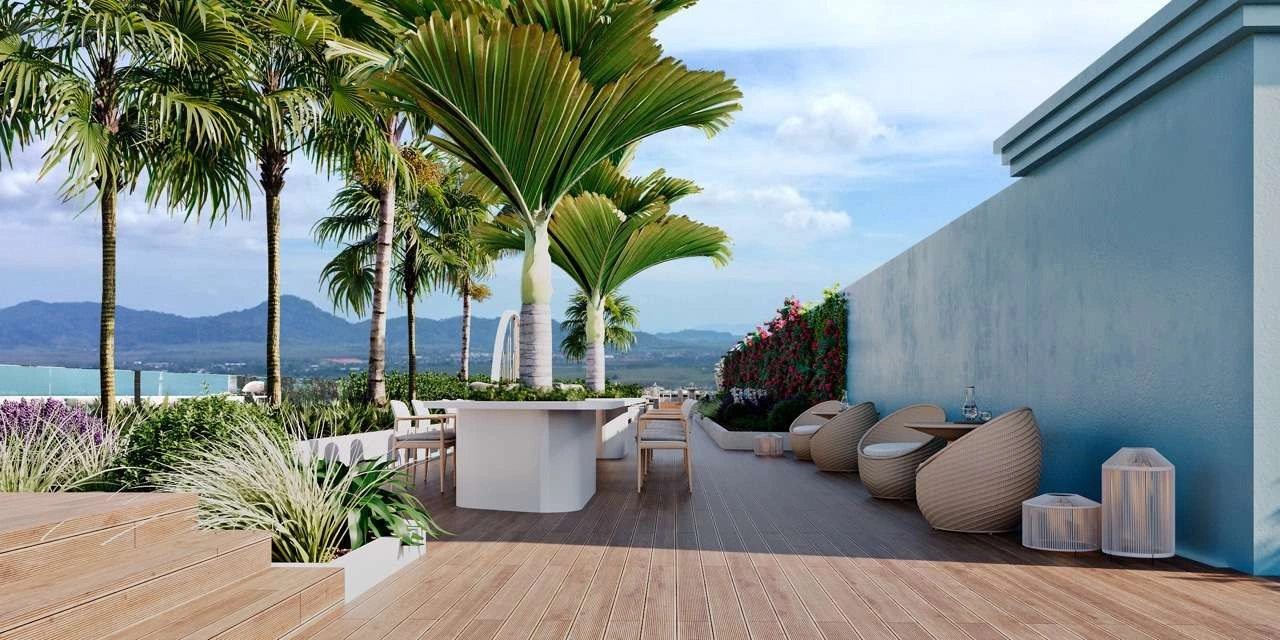 Modern residential complex Phuket Thailand
