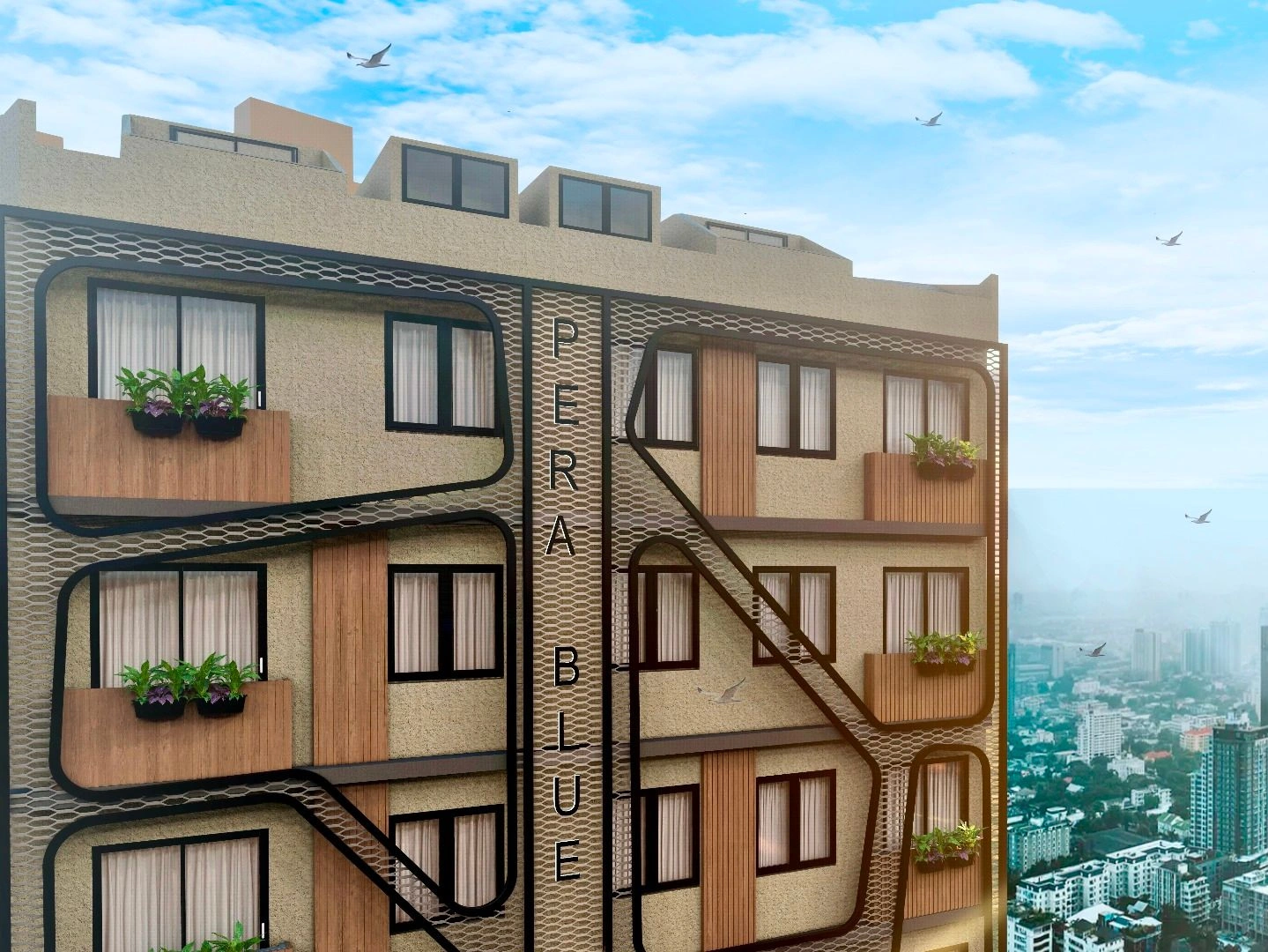 Magnificent residential complex in the European part