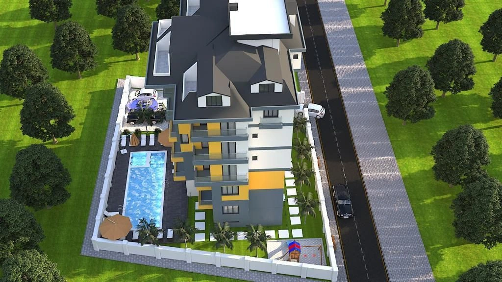 Luxury residential complex in Alanya Avsallar