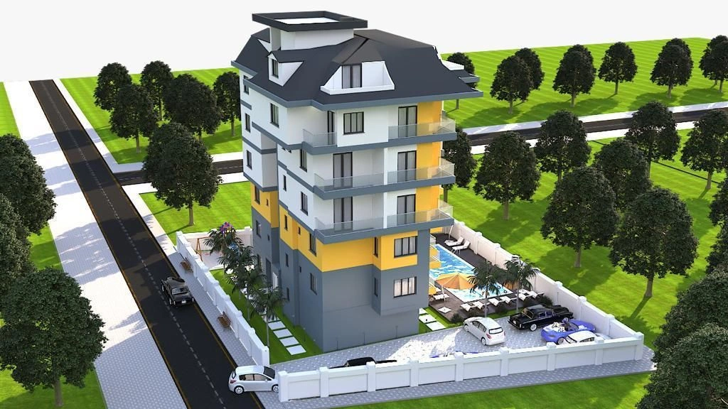 Luxury residential complex in Alanya Avsallar