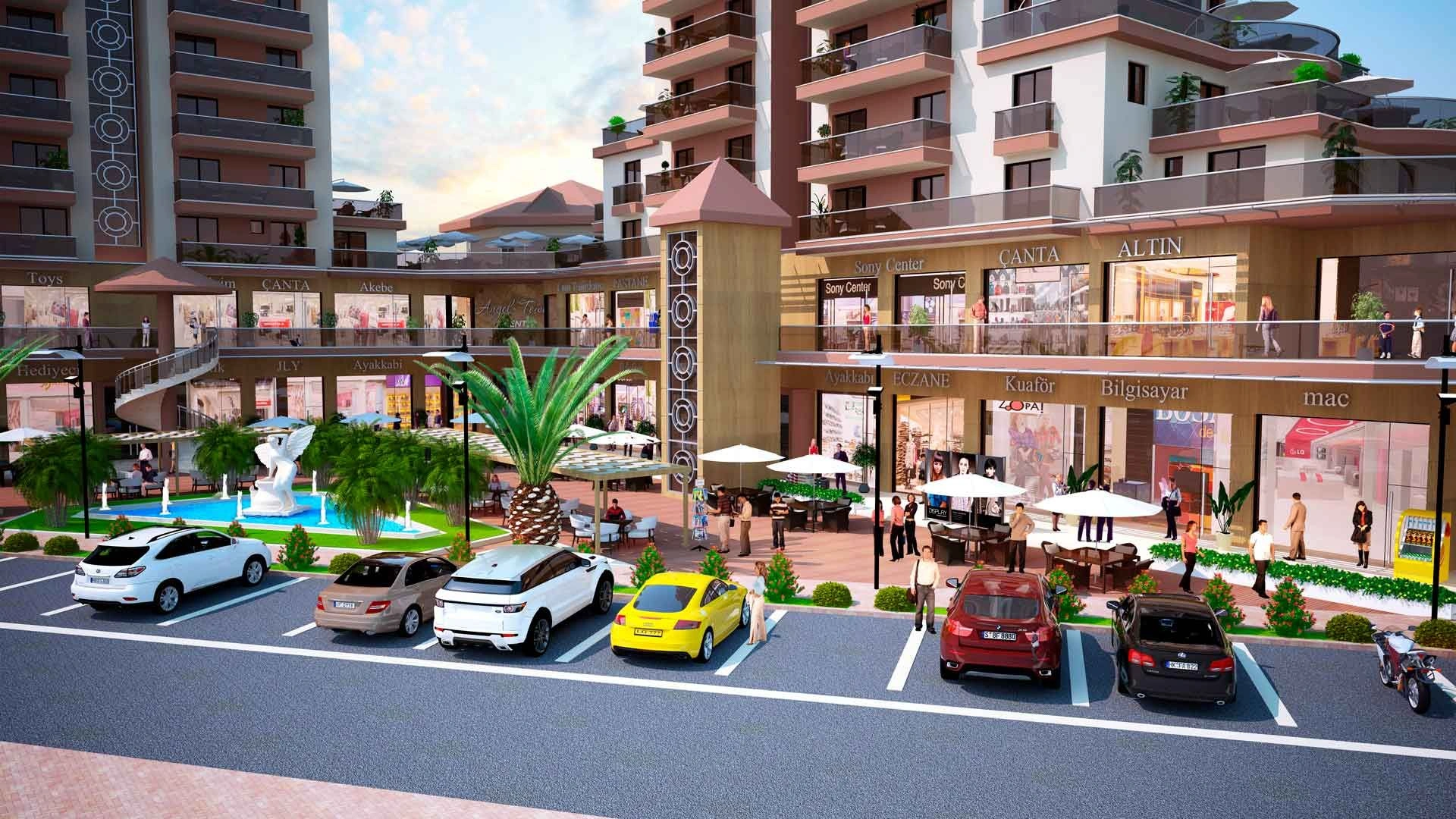 Magnificent residential complex in the center of Magosa