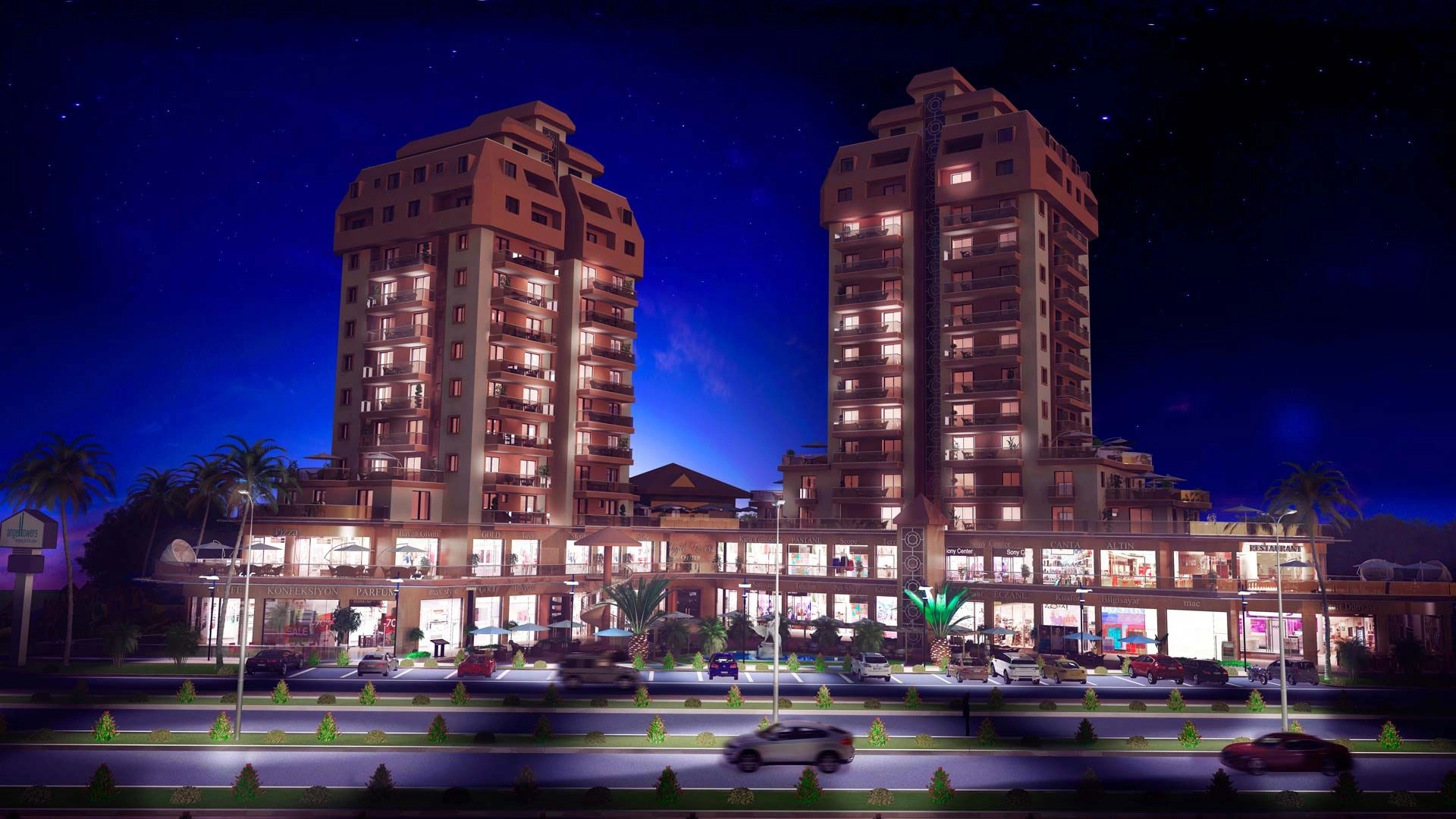 Magnificent residential complex in the center of Magosa