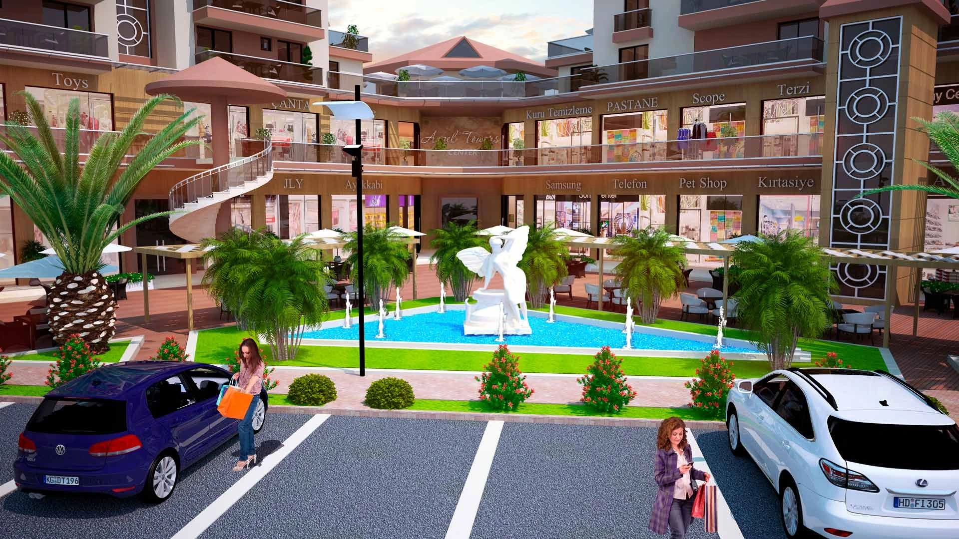 Magnificent residential complex in the center of Magosa