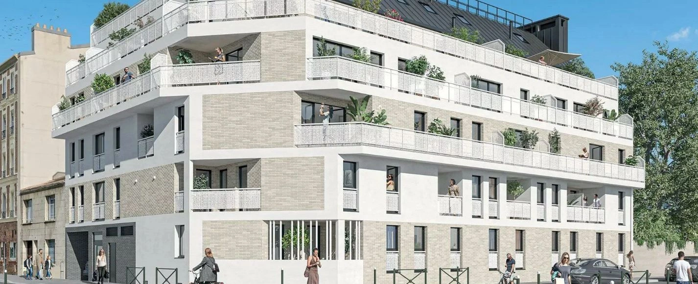 Apartment complex in Alfortville