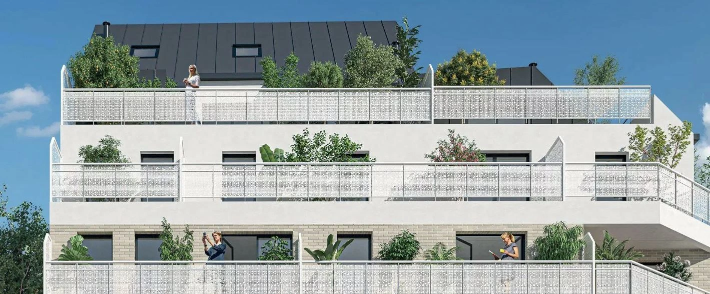 Apartment complex in Alfortville