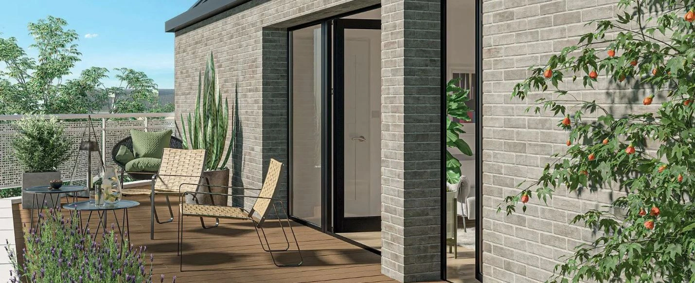 Apartment complex in Alfortville