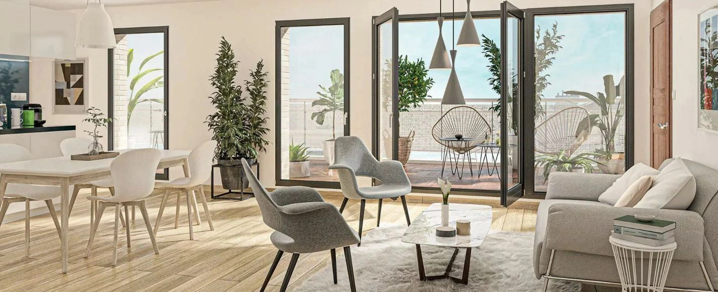 Apartment complex in Alfortville