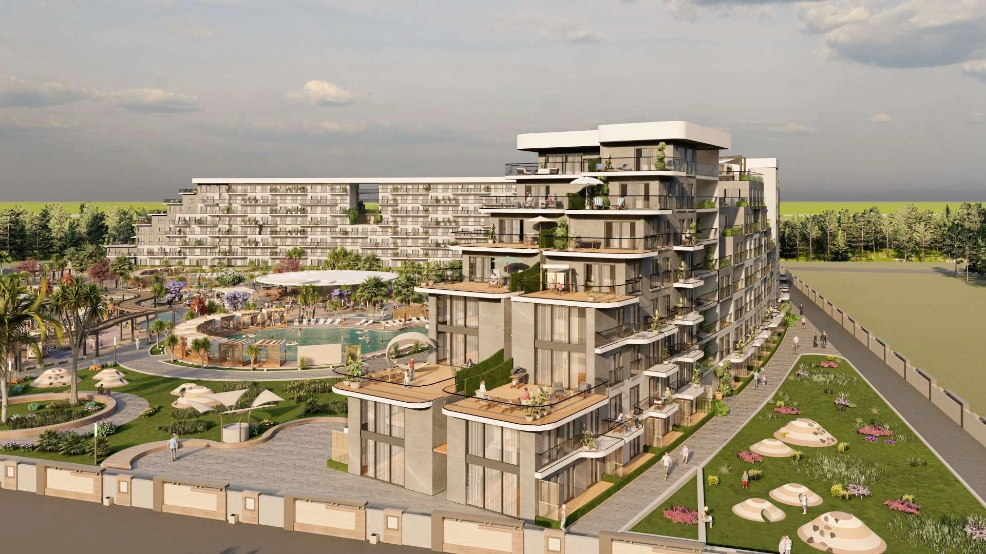 Premium-class complex in Antalya city of Turkey