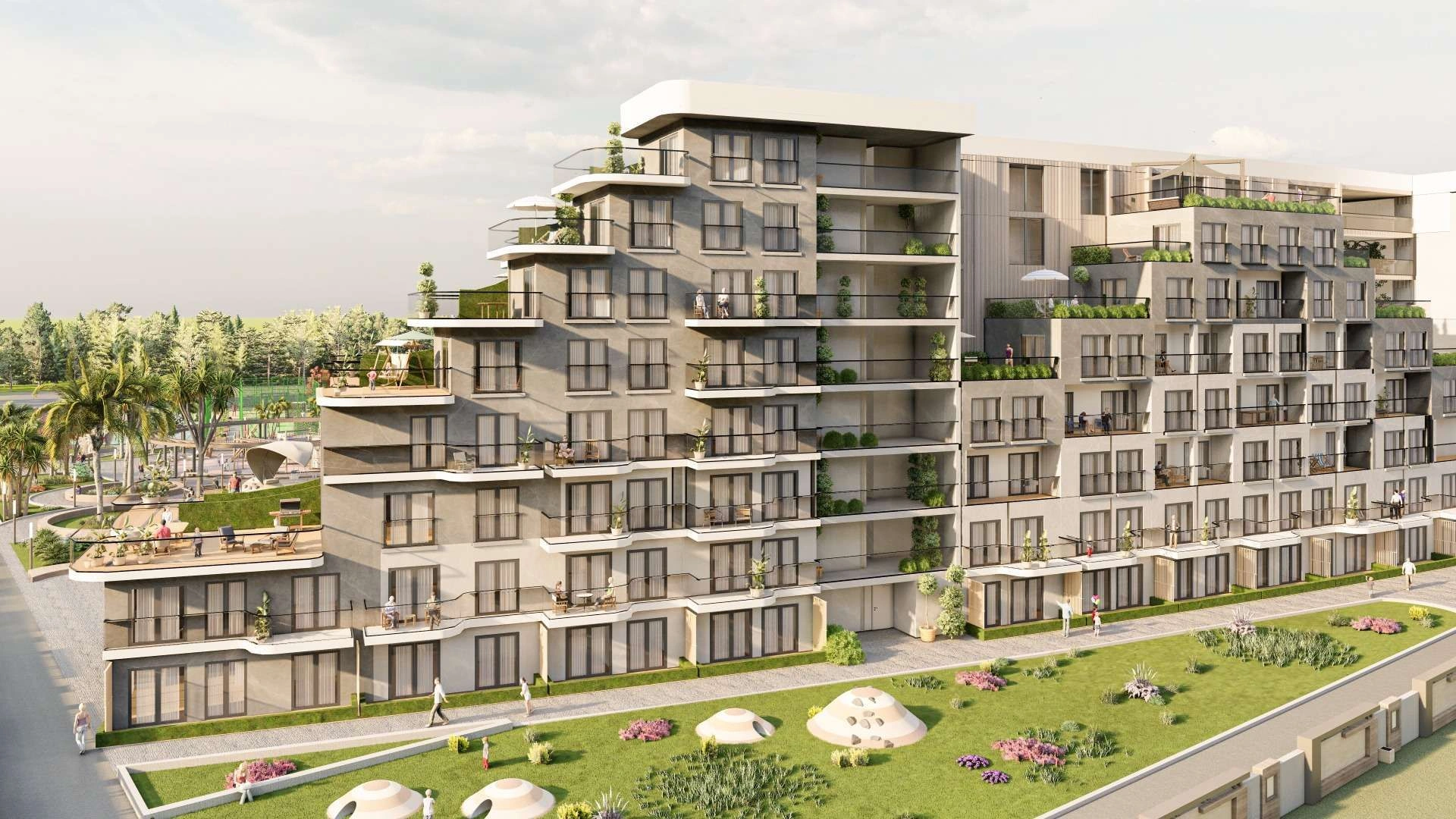 Premium-class complex in Antalya city of Turkey