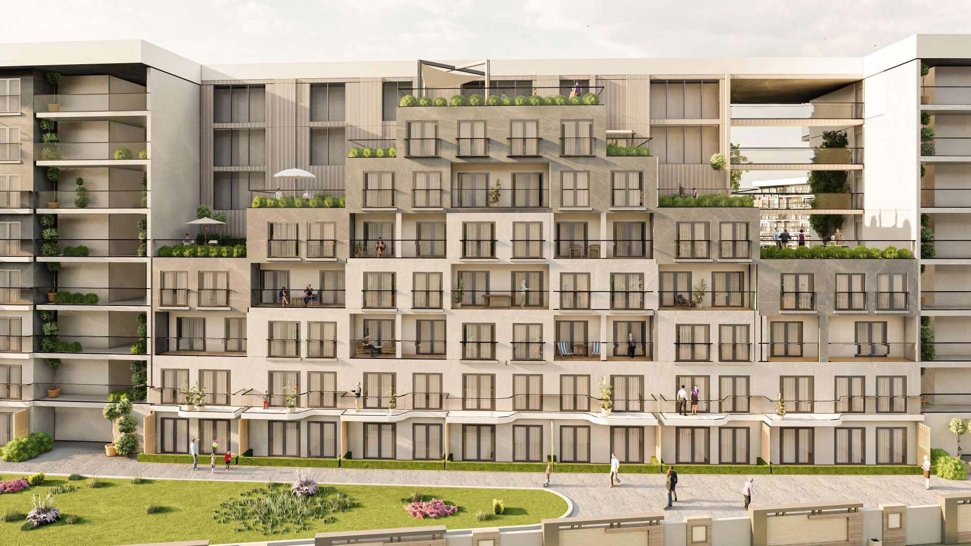 Premium-class complex in Antalya city of Turkey