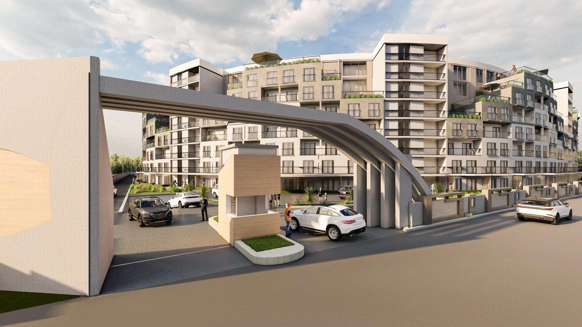 Premium-class complex in Antalya city of Turkey