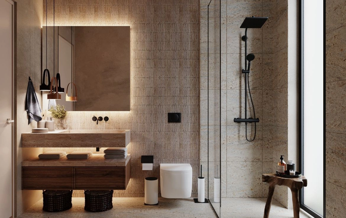 Impresionante complejo de villas en la costa de Bodrum