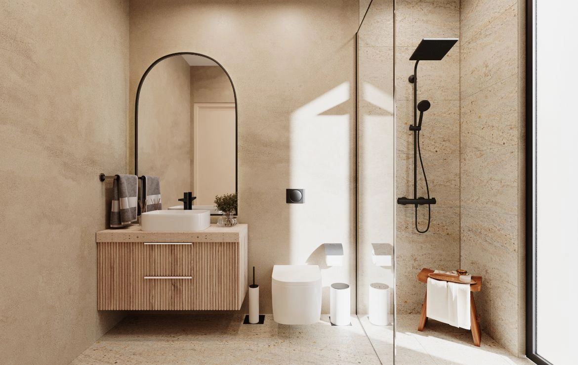 Impresionante complejo de villas en la costa de Bodrum