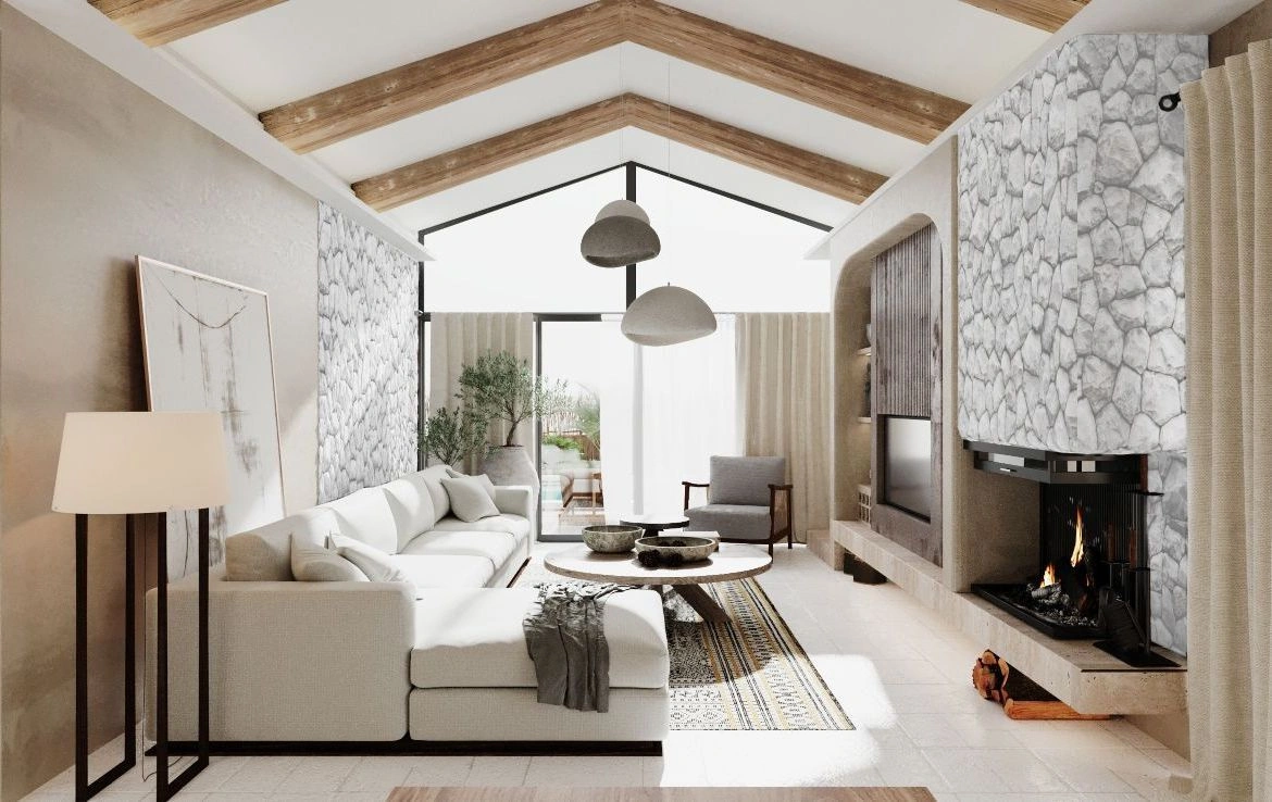 Impresionante complejo de villas en la costa de Bodrum