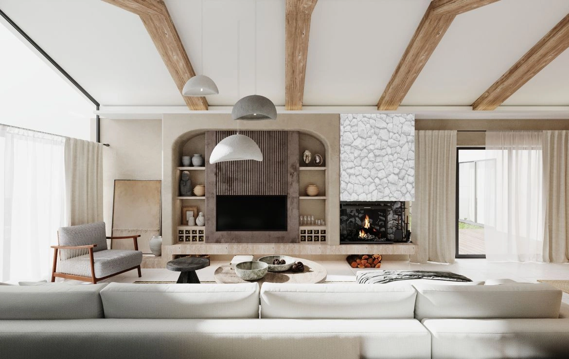 Impresionante complejo de villas en la costa de Bodrum